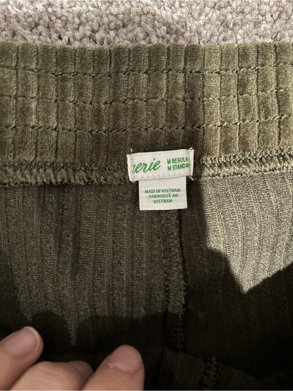 Aerie Corduroy Ribbed Flare Pants - Picture 2 of 2